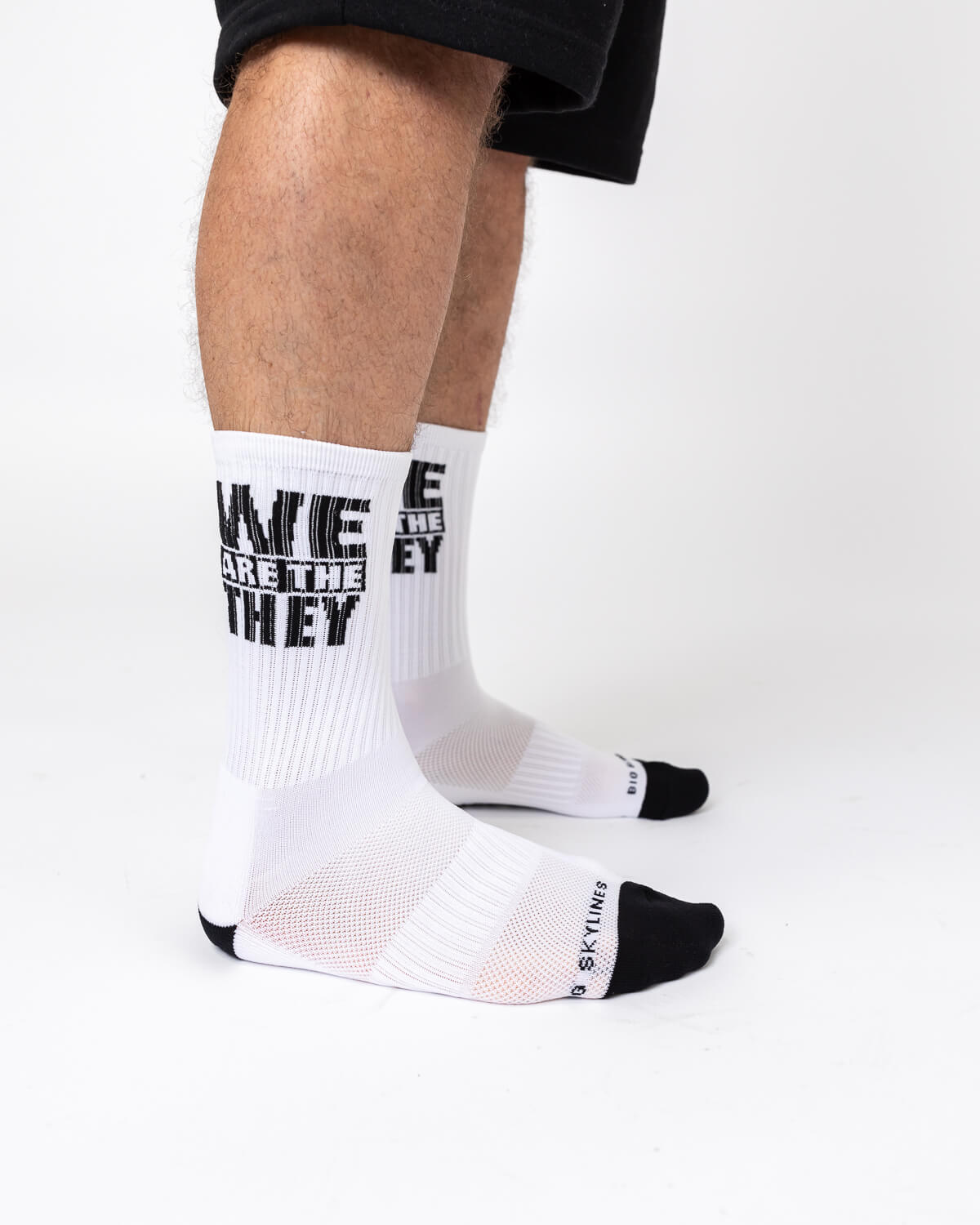 We Are The They Socks - White