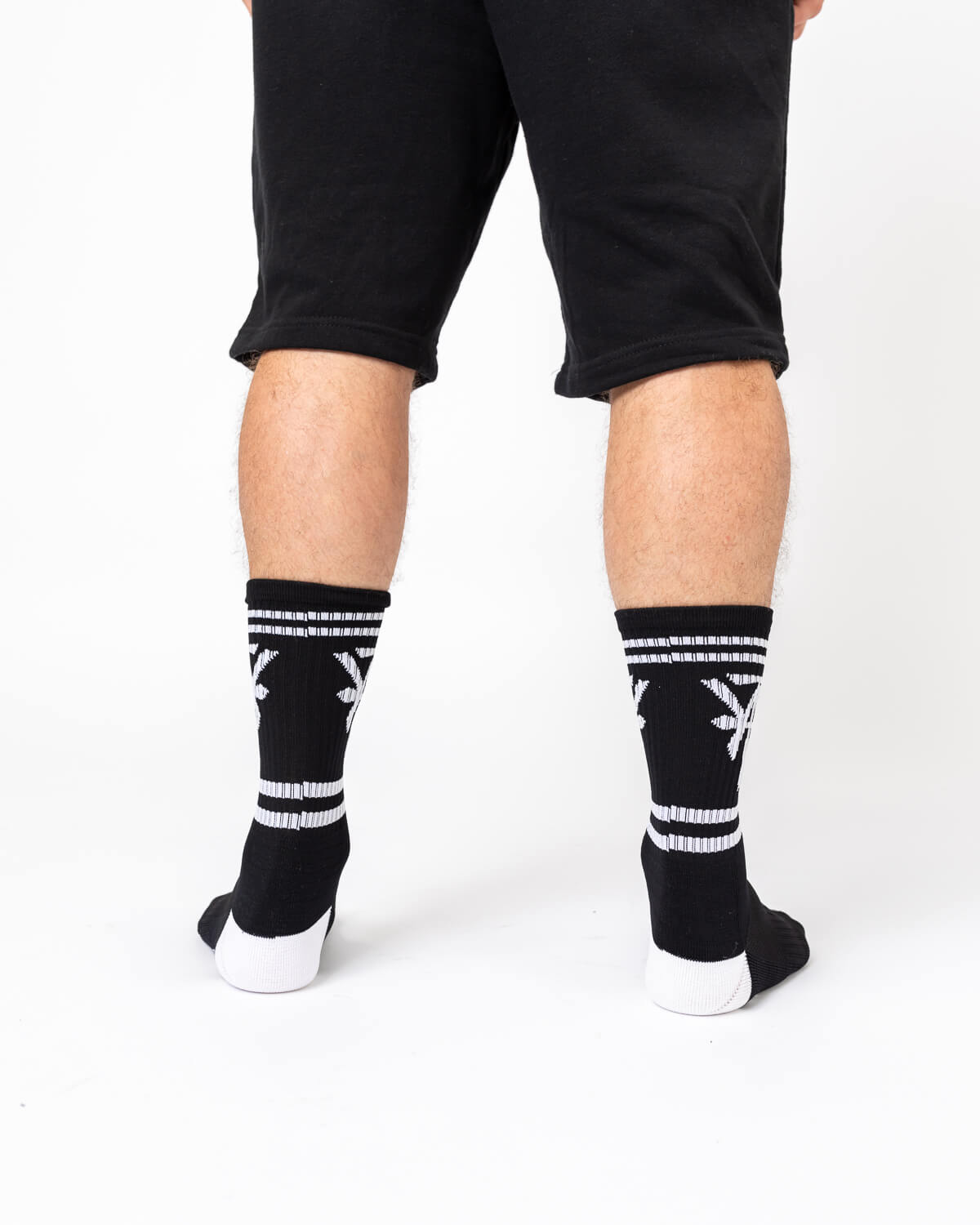 WATT Logo Socks - Black And White