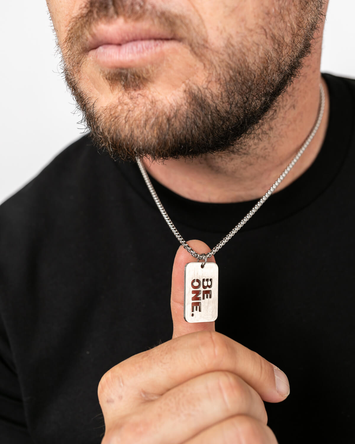 Be One Dog Tag Necklace – WE ARE THE THEY