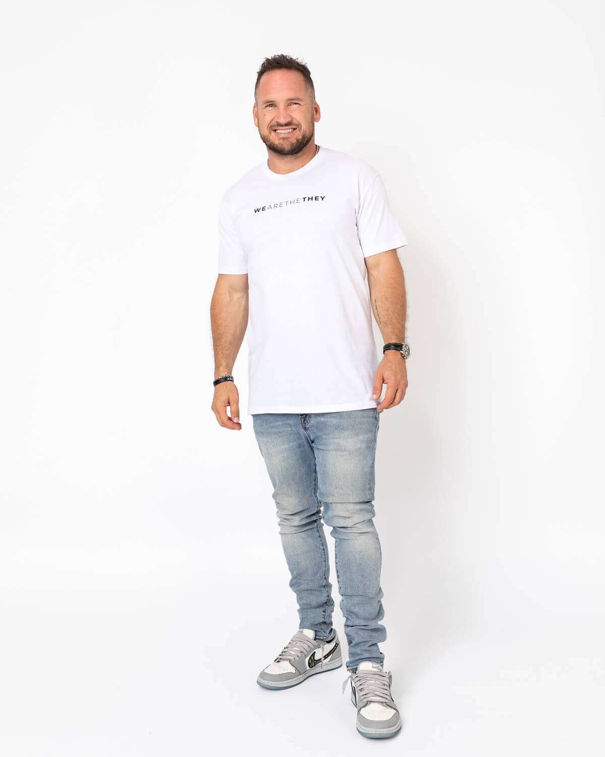 We Are The They - Back Logo - Tee - White