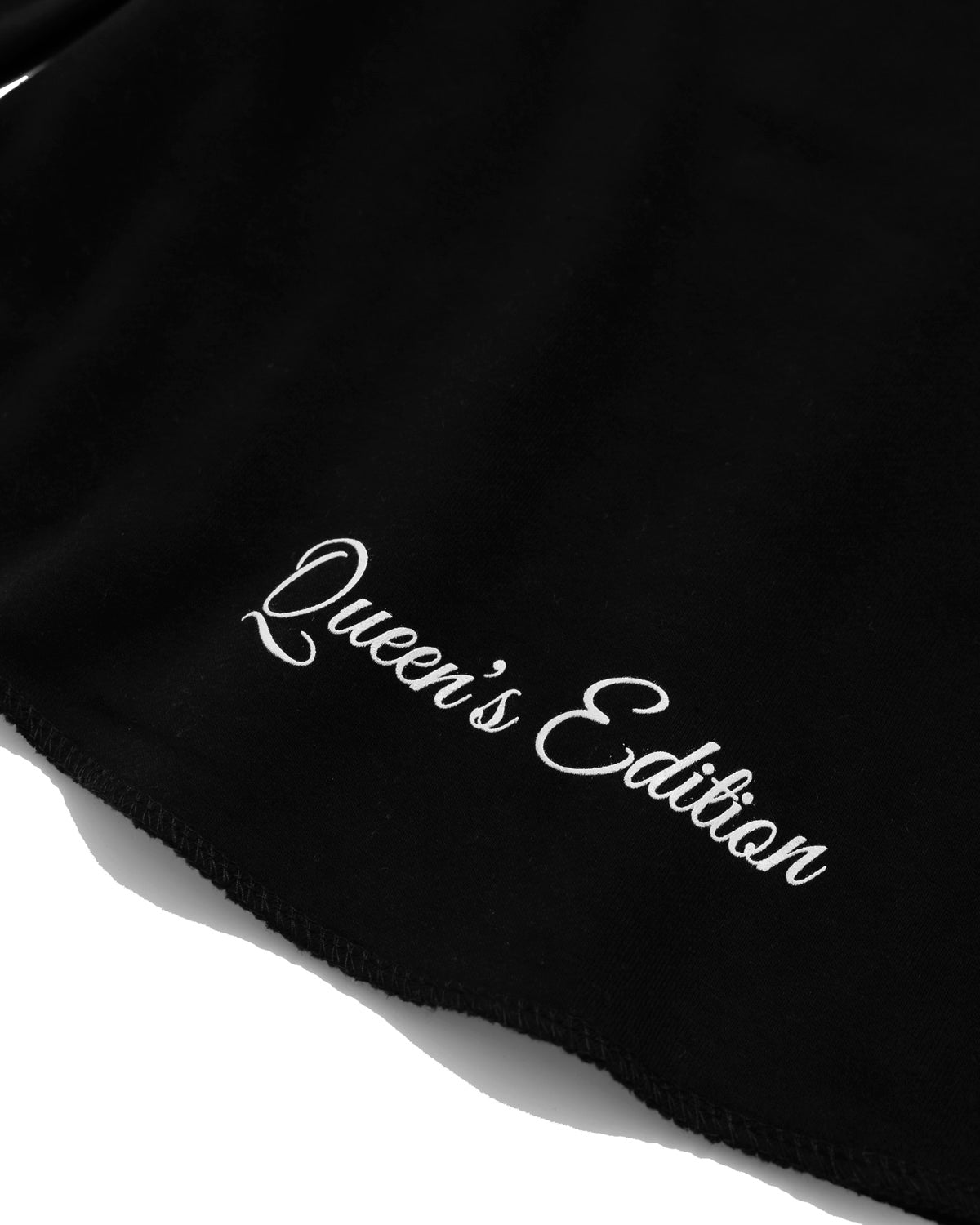 Queen's Edition U-Neck Hoodie - Black