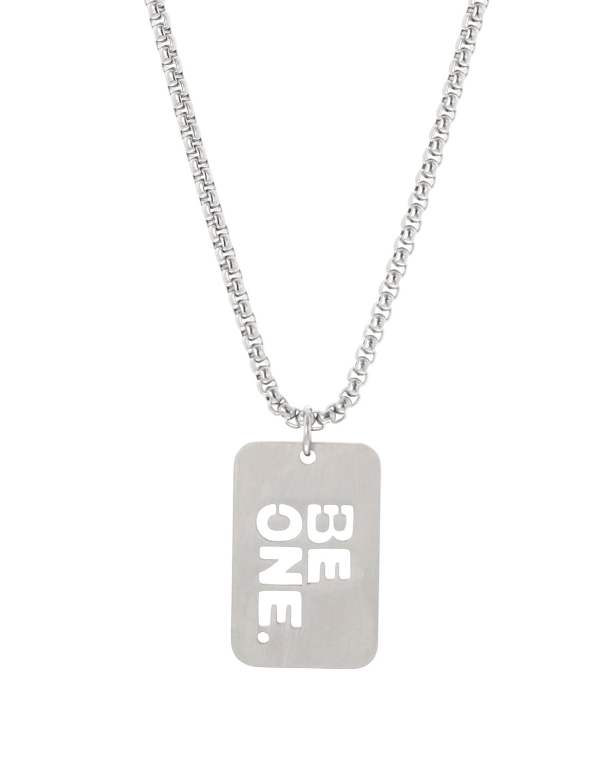 Be One Dog Tag Necklace