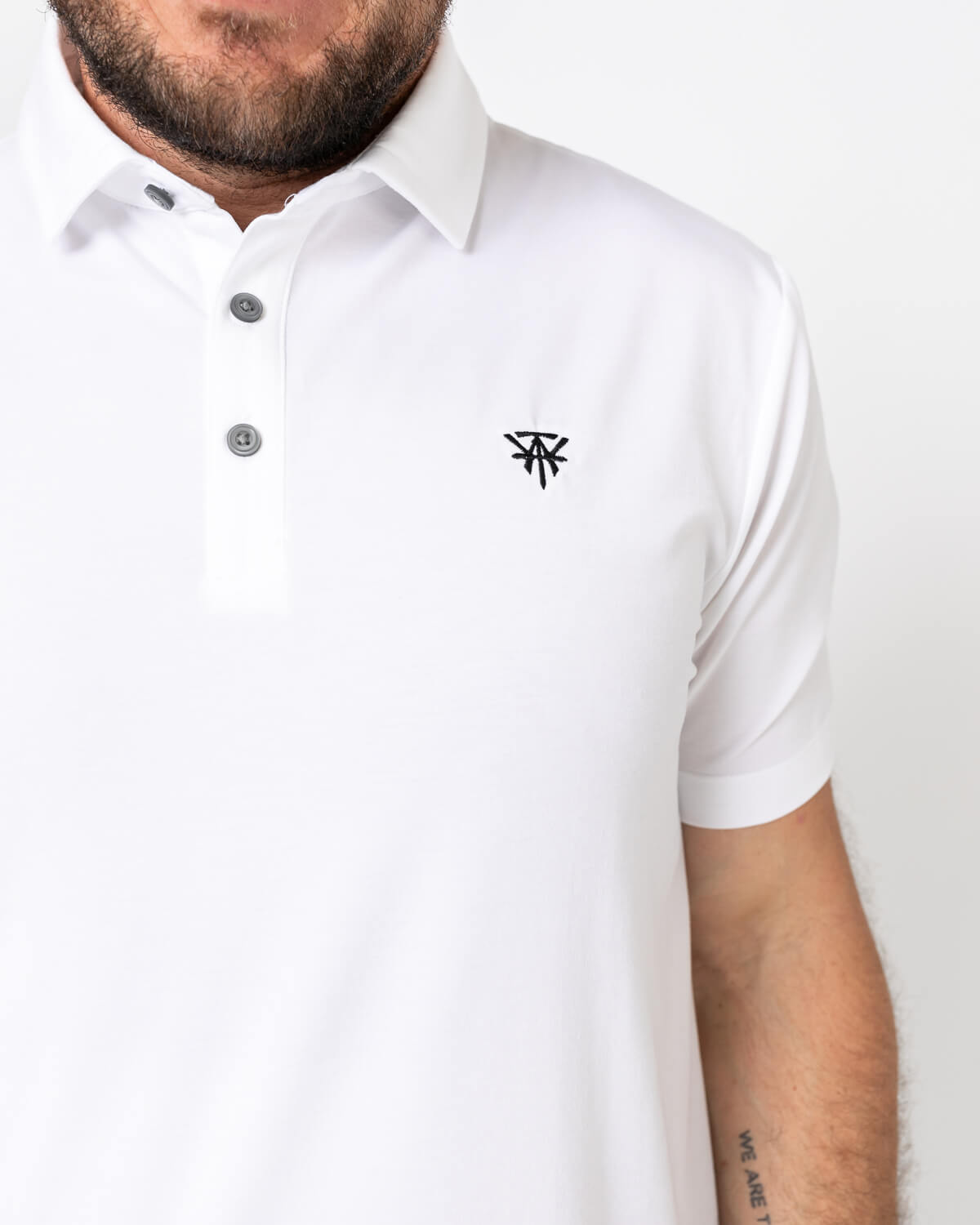 **Athletic Polo Shirt with Logo (HQ Inventory)