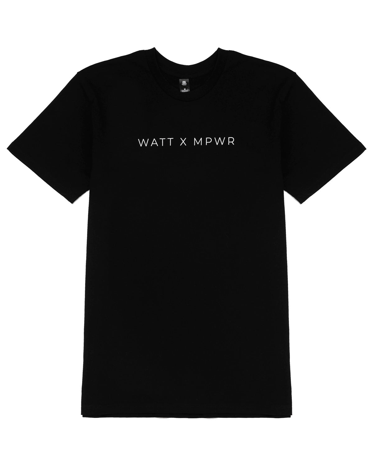 WATT X MPWR T-Shirt - Black