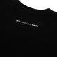 WATT Small Logo & Back Text T-Shirt - Black