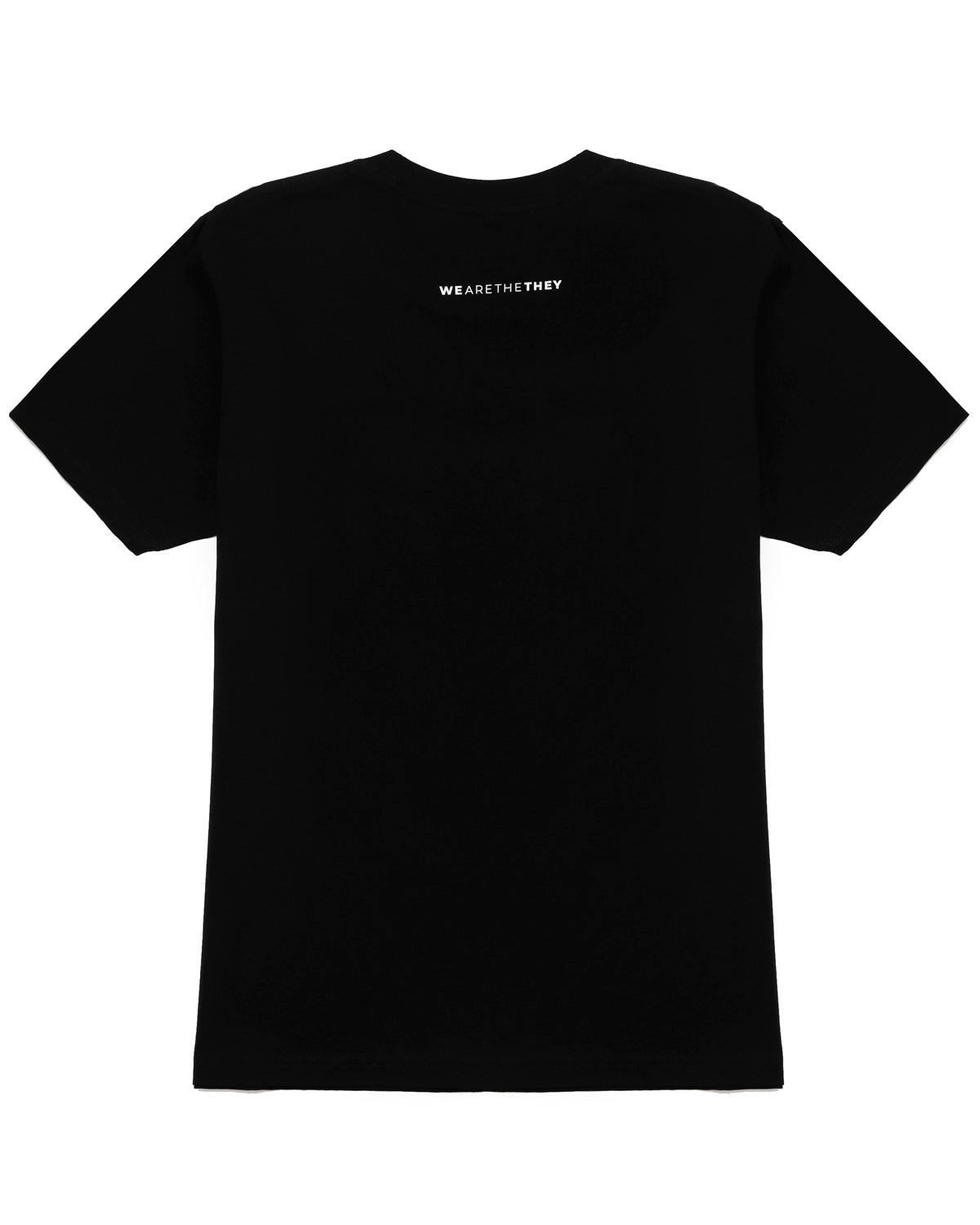 WATT Small Logo & Back Text T-Shirt - Black