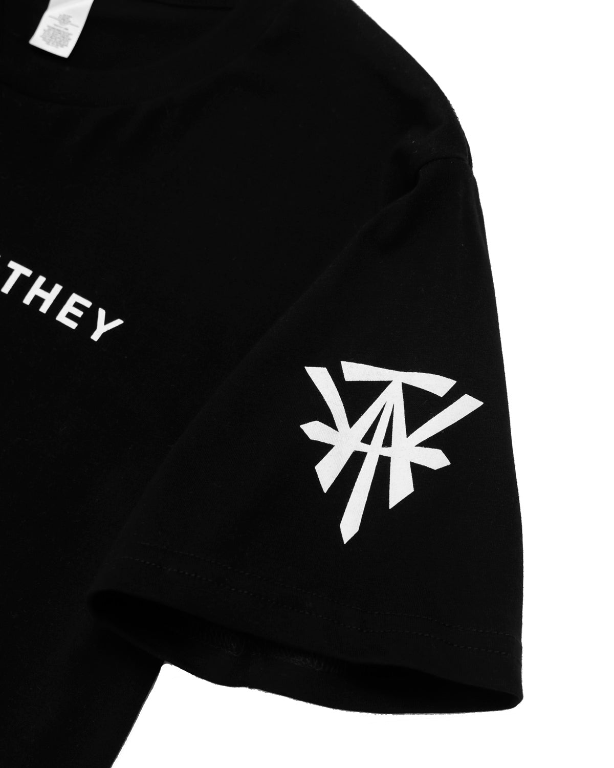 We Are The They + Sleeve Logo T-Shirt