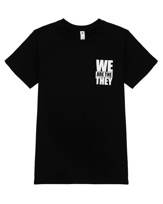 We Are The They Small Block Logo T-Shirt - Black