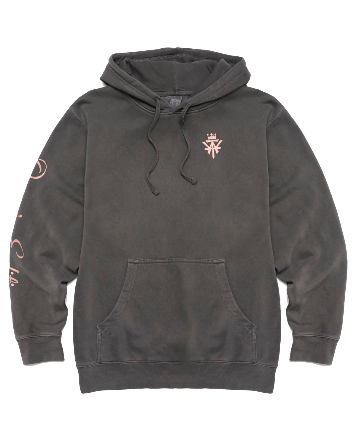 **Queen's Edition Hoodie-Rose Gold Sleeve Detail (HQ Inventory)