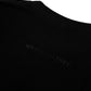 Dark Gray Logo + Text Long Sleeve - Black