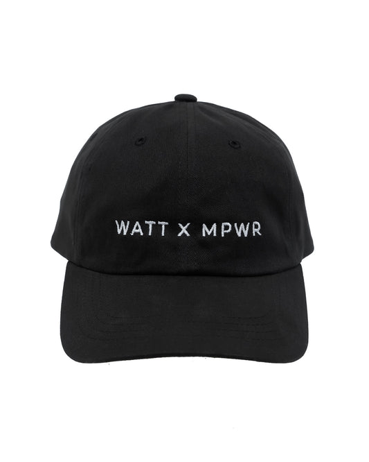 WATT X MPWR Adjustable Hat - Black