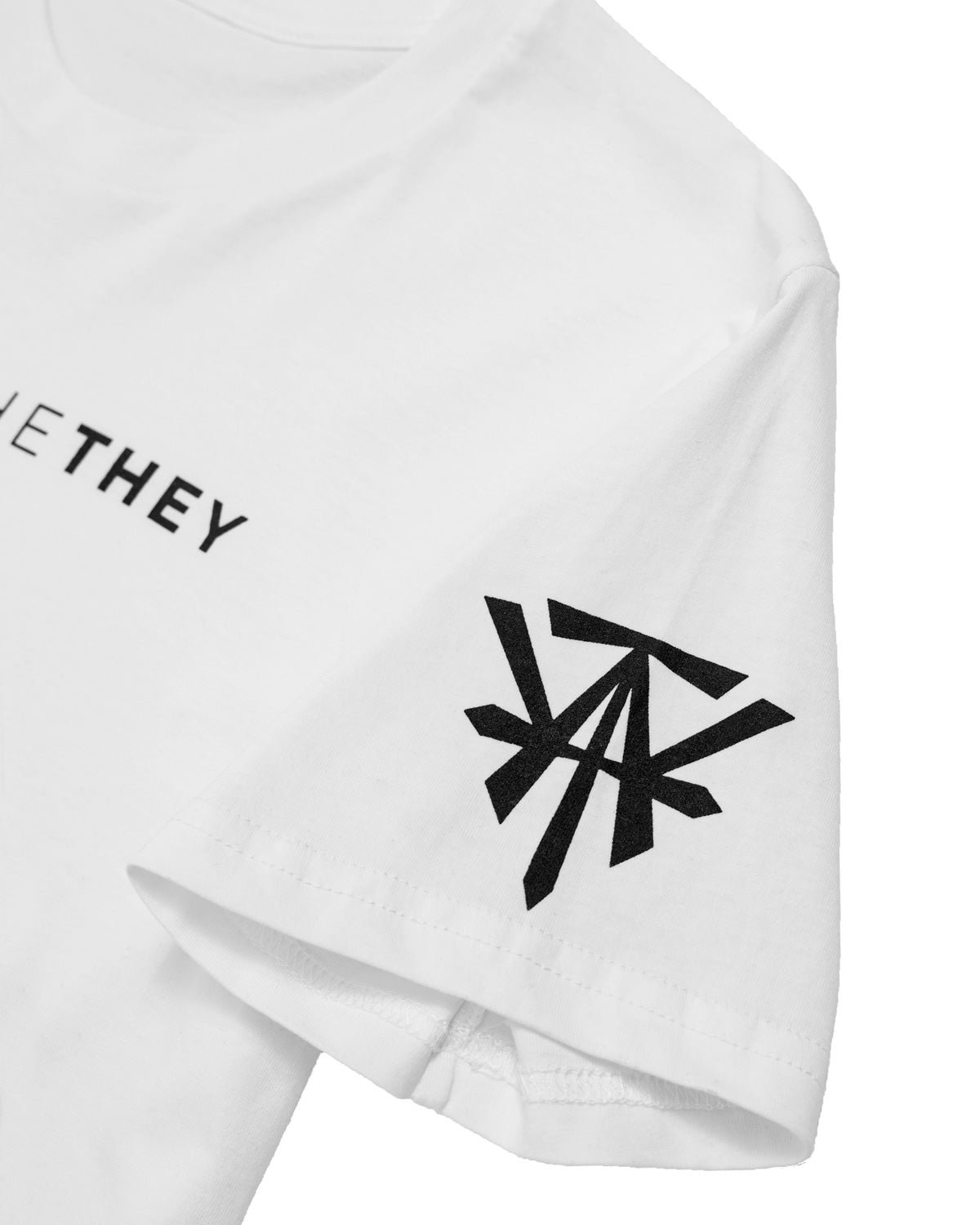 We Are The They + Sleeve Logo T-Shirt