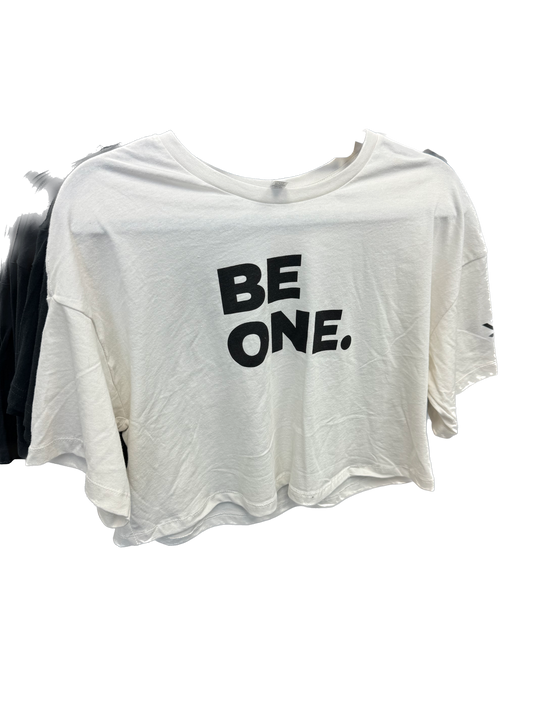 **Be One T-Shirt - Cropped - Vintage White (HQ Inventory)