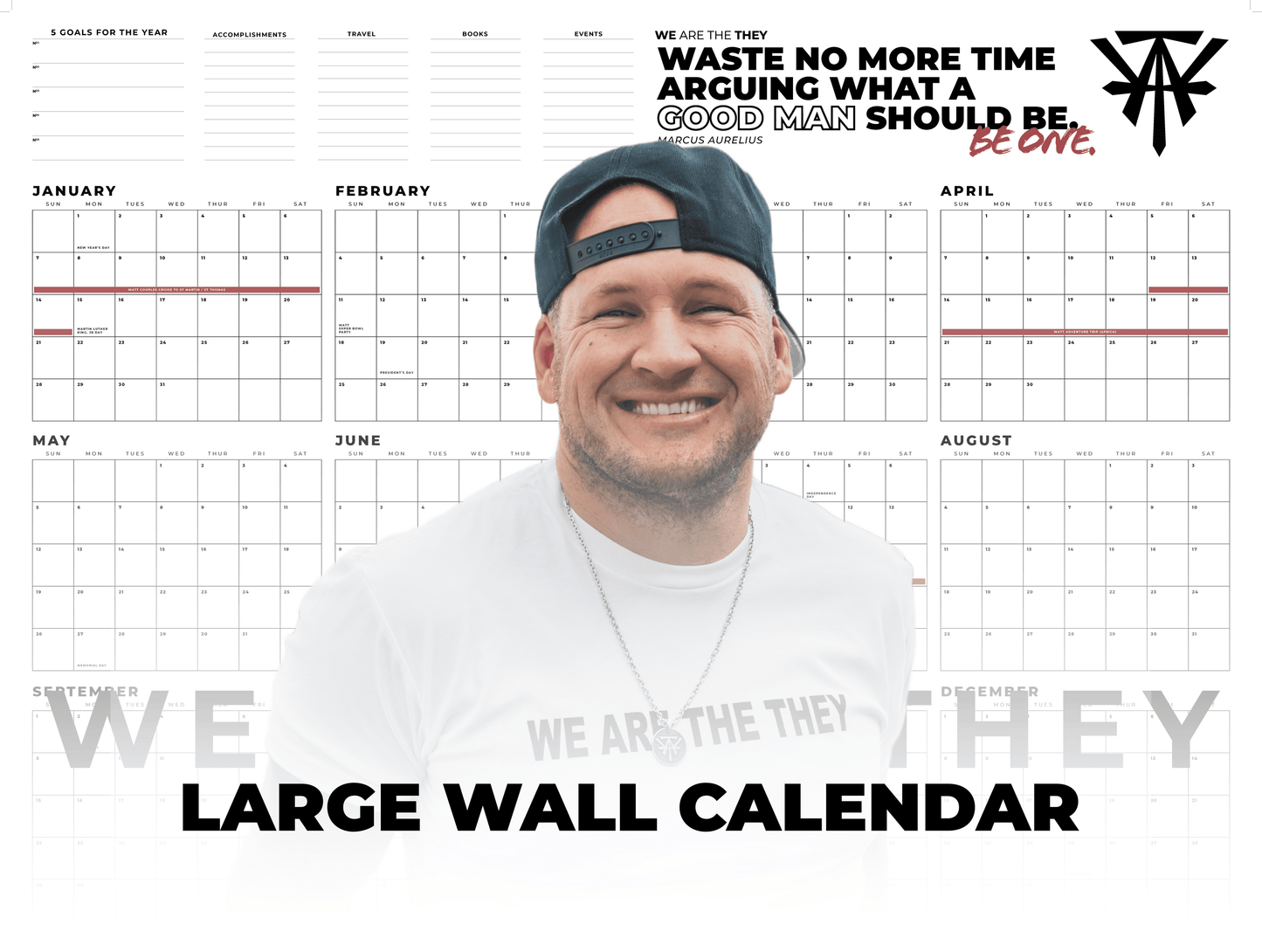 Large Wall Calendar